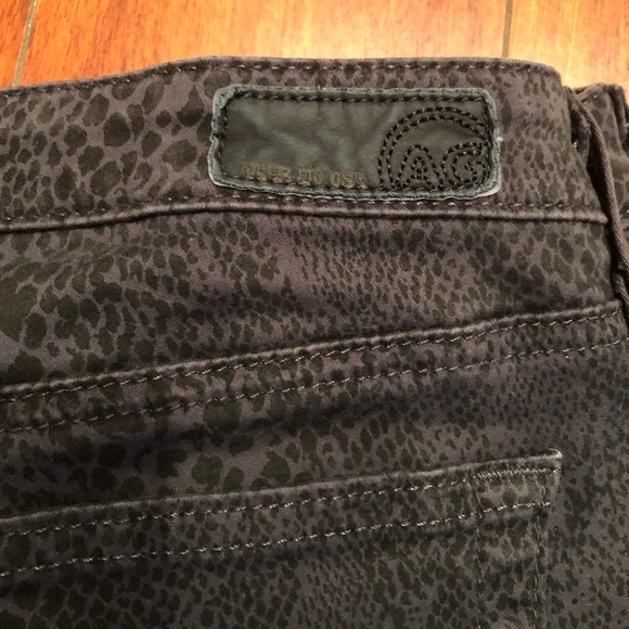 AG Adriano Goldscmied Animal Print The Legging Super Skinny Fit Jean - Picture 2 of 16